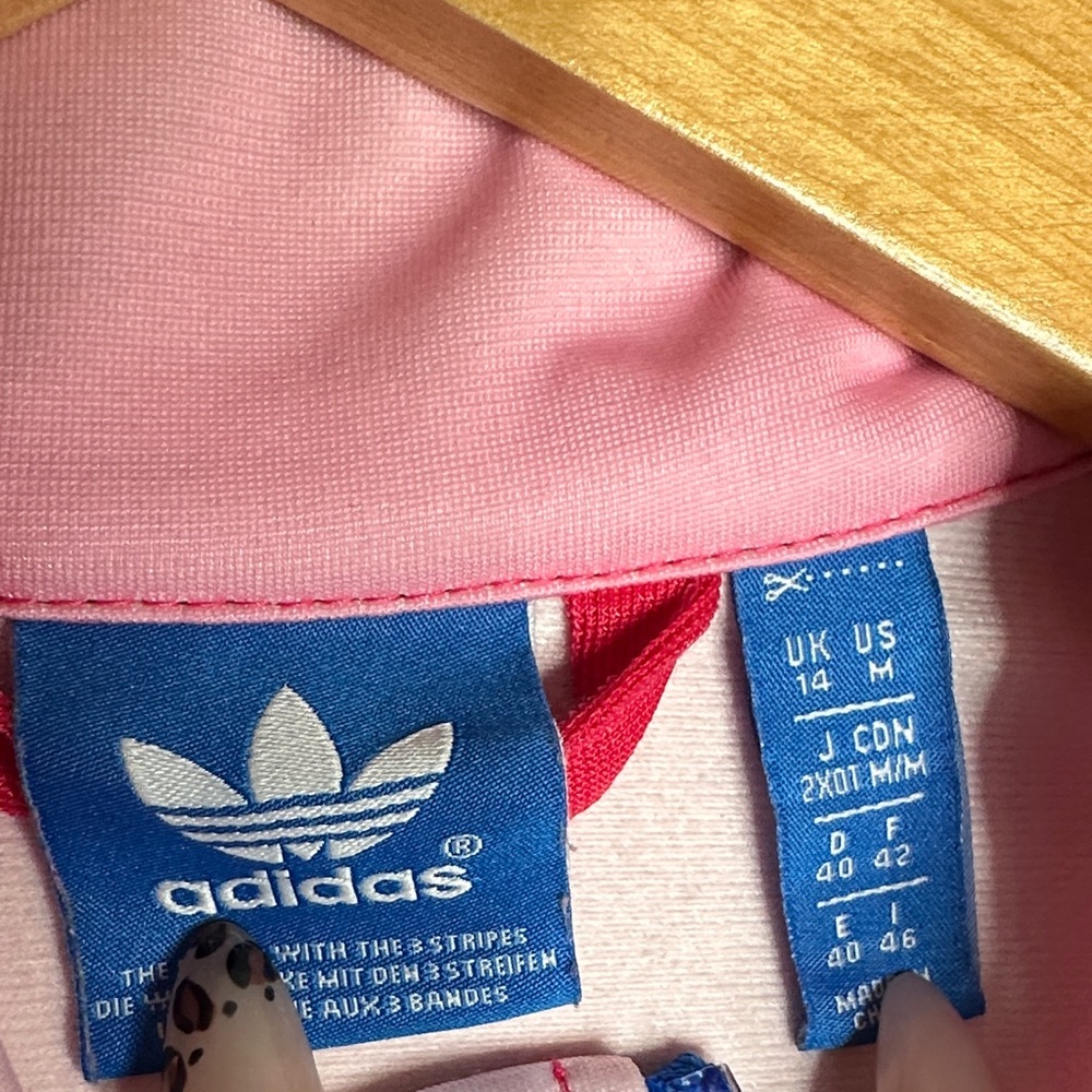 Adidas Gradient Pink and Blue Jacket - Picture 5 of 7